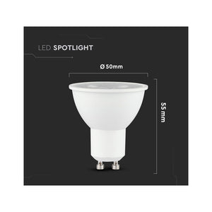 Lampada Led GU10 8W 220V 38 Gradi Neutro 4000K Angolo Stretto SKU-218761