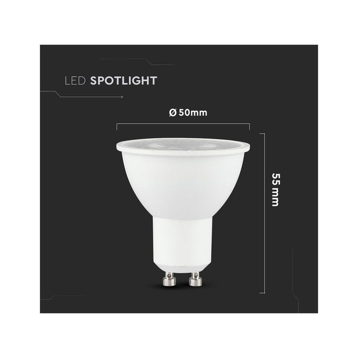 Lampada Led GU10 8W 220V 38 Gradi Neutro 4000K Angolo Stretto SKU-218761