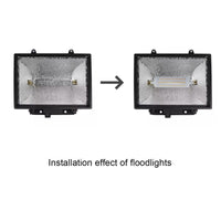 Lampada Led R7S 118mm 15W 1800lm Bianco Freddo 6000K Diametro 28mm 360 Gradi