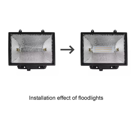 Lampada Led R7S 118mm 15W 1800lm Bianco Freddo 6000K Diametro 28mm 360 Gradi