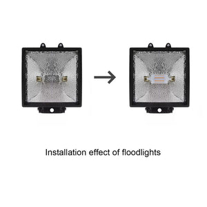 Lampada Led R7S 78mm 9W 1020lm Bianco Caldo 3000K Diametro 28mm 360 Gradi