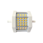 Lampada Led R7S Lineare 78mm 8W=80W 32 Smd 2835 Bianco Caldo