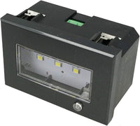 Lampada Led Segnapasso 3M 220V Con Sistema Emergenza Nero Compatibile con Bticino Axolute