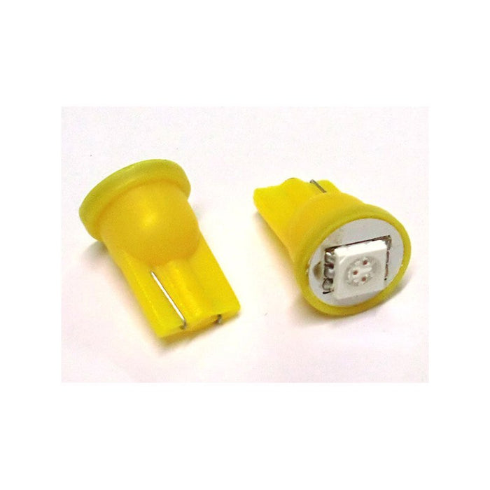 Lampada Led T10 W5W 1 Smd Arancione Frecce Laterale 12V