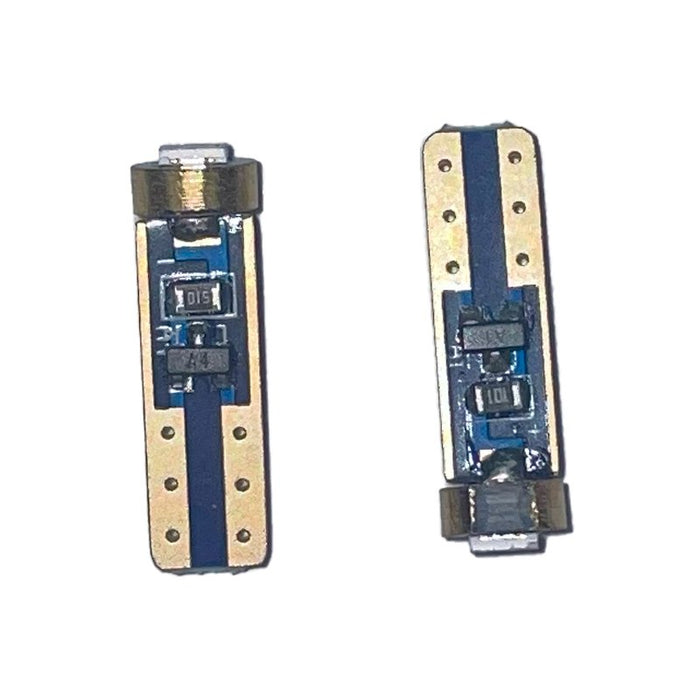 Lampada Led T5 W1,2W 1 Smd Blue Luci Cruscotto 12V