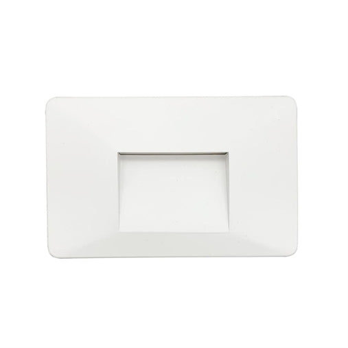 Lampada Segnapasso LED 3W 220v per parete IP44 adatta a scatola 503 Bianco 4200k