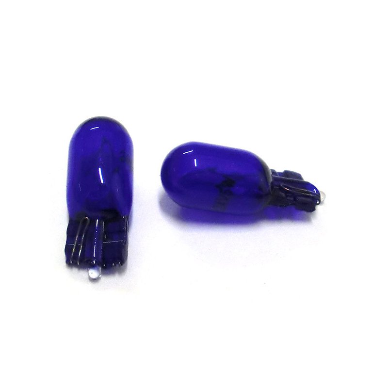 Coppia 2 Lampade T10 W5W 24V 5W Bianco Con Effetto Xenon Per Camion