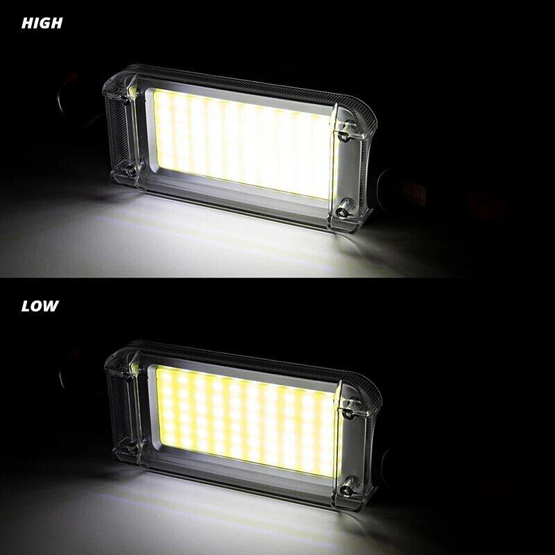 Lampada Torcia Lavoro Base Calamitata Portatile 20W LED ricaricabile 8859-B