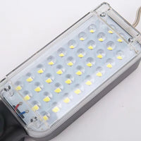 Lampada Torcia Lavoro Base Calamitata Portatile 34 LED ricaricabile 37606