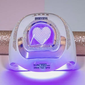 Lampada UV LED per Unghie 288W 58 LED Polimerizzazione Rapida 4 Timer  Y-01