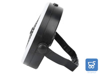 Lampada Ventilatore da Campeggio 2 in 1 con Maniglia e Gancio Portatile 12 LED USB