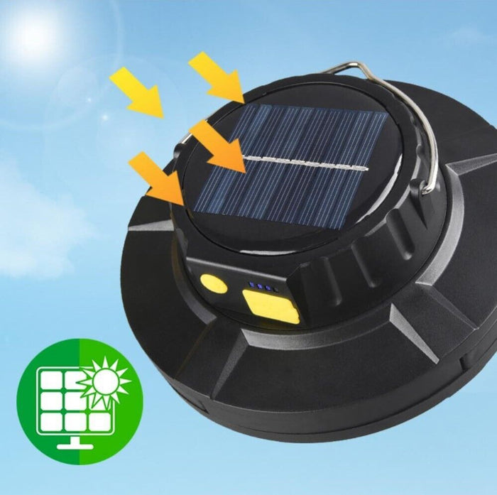 Lampada a sospensione a LED solare campeggio esterno luce powerbank 100 LED