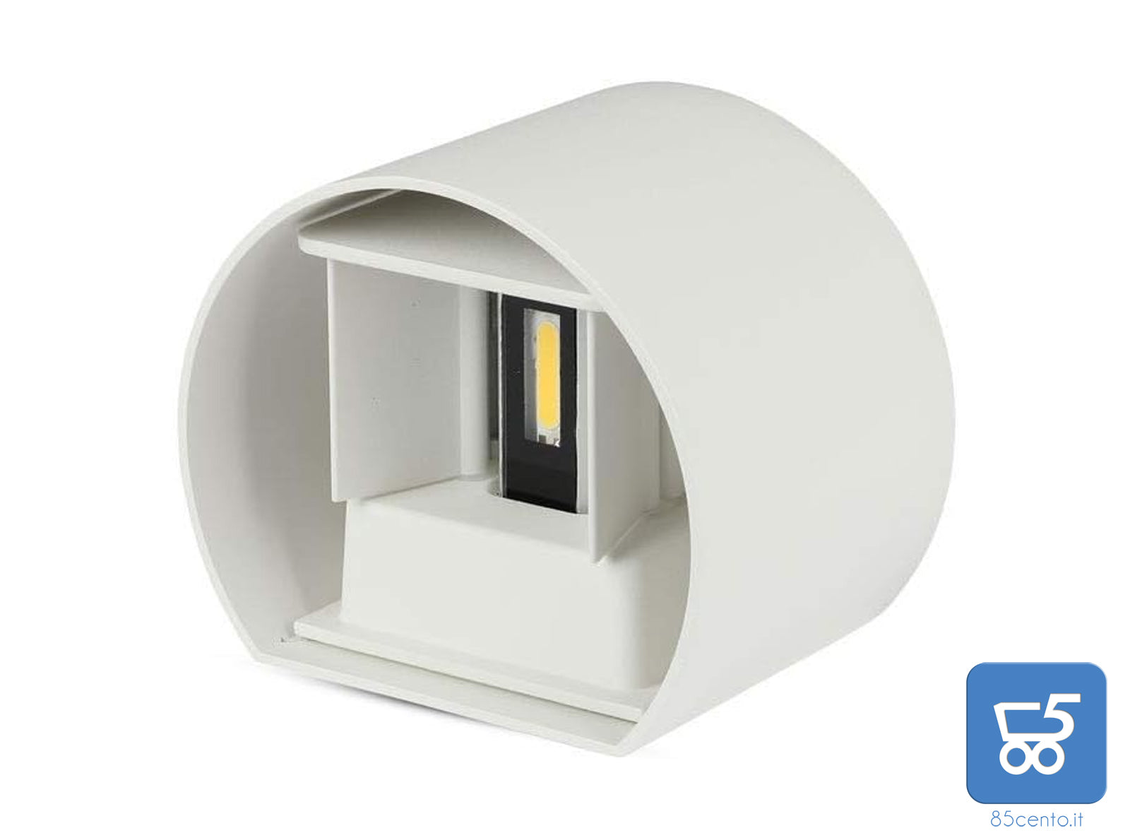 Lampada da Esterno in Alluminio Resistente all'Acqua Luce LED 7W 85-265V Bianco Freddo