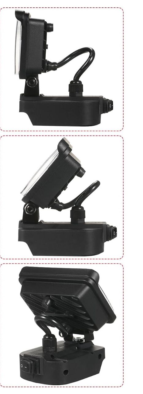 Lampada da Lavoro Faro Portatile Led Ricaricabile illuminazione esterna MLS0608