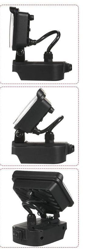 Lampada da Lavoro Faro Portatile Led Ricaricabile illuminazione esterna MLS0608