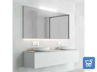 Lampada da Specchio Bagno a LED 40 cm 10W 1200lm Luce Bianca Neutra 4000K Impermeabile IP44 Applique 230V Classe II (Senza Interruttore)
