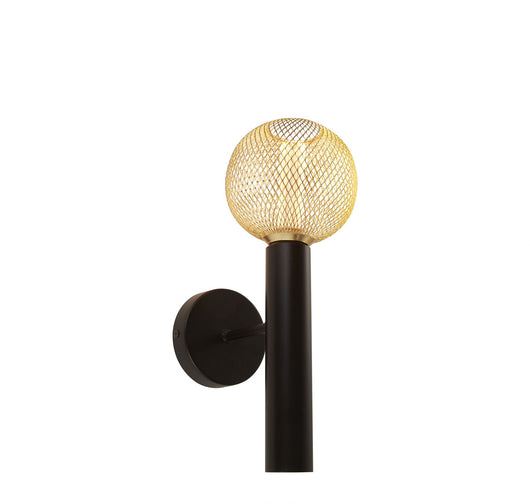 Lampada da parete Dulwich - Metallo nero