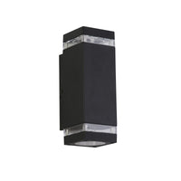 Lampada da parete per esterni Houston nera