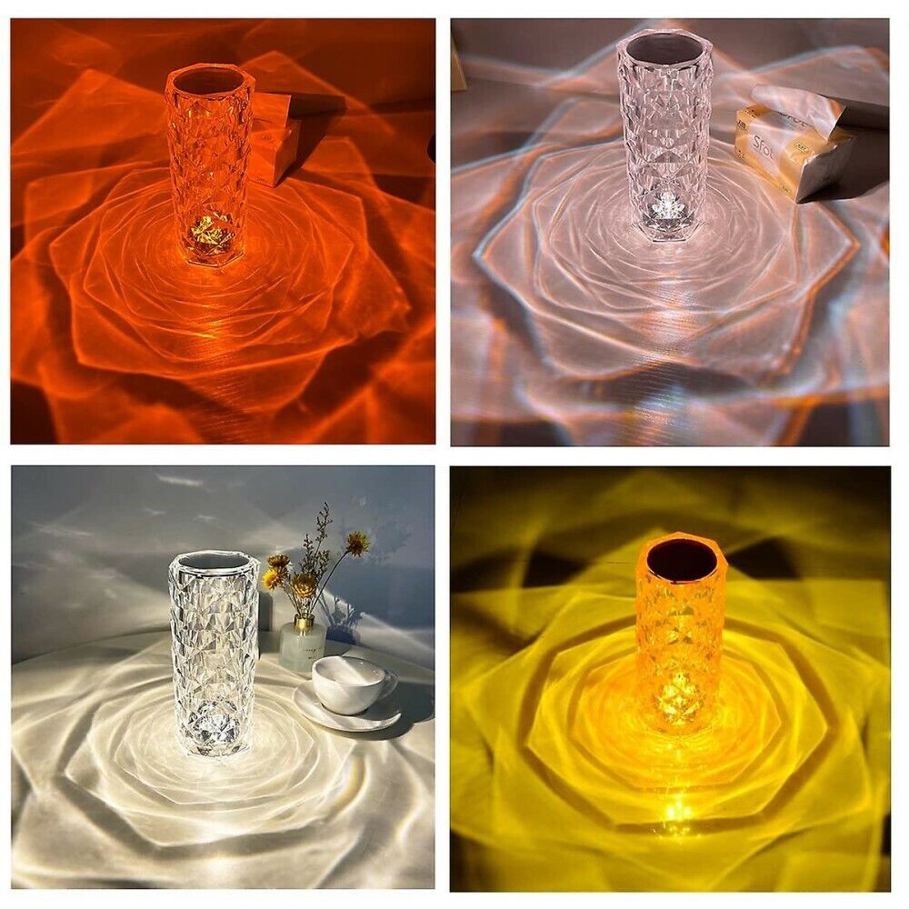 Lampada da tavolo led RGB ricaricabile Touch per ristoranti bar hotel Art.86119