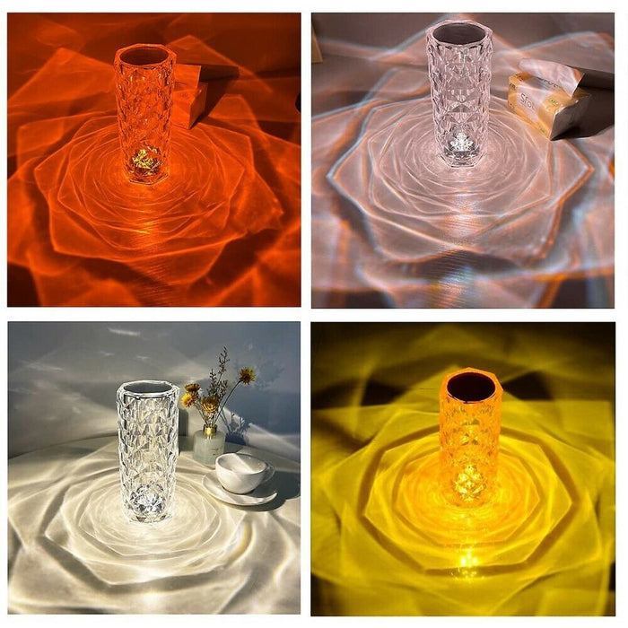 Lampada da tavolo led RGB ricaricabile Touch per ristoranti bar hotel Art.86119