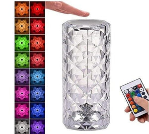 Lampada da tavolo led RGB ricaricabile Touch per ristoranti bar hotel Art.86119