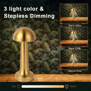 Lampada da tavolo led ricaricabile Touch per ristoranti bar hotel