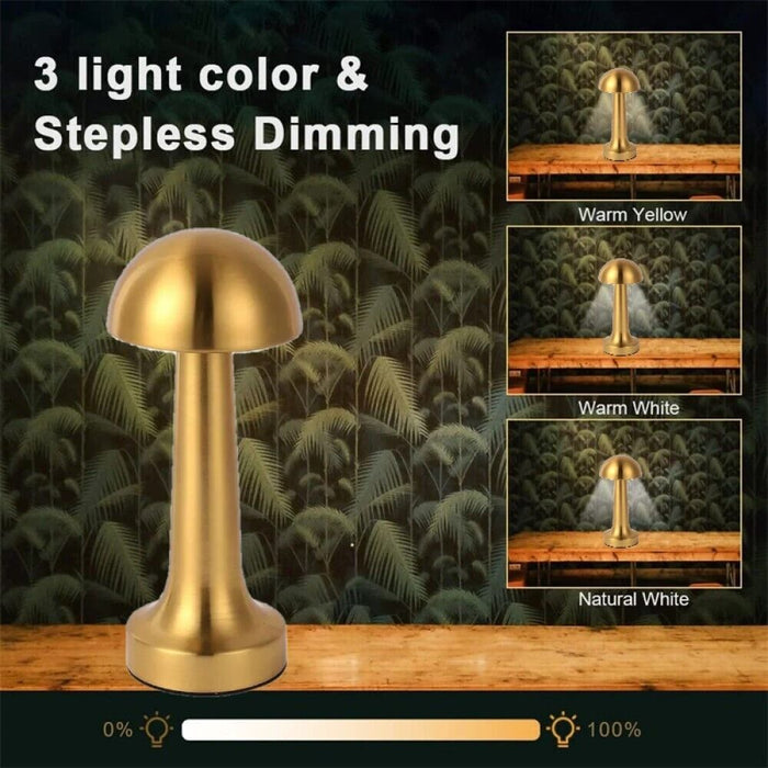 Lampada da tavolo led ricaricabile Touch per ristoranti bar hotel