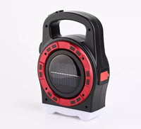 Lampada di emergenza pannello solare torcia ricaricabile 100 led COB 20W - 6678C