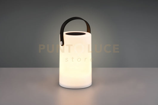 GARCIA LAMPADA LED  0,1W 15lm, 3000K DA APPOGGIO DA ESTERNO SOLARE RICARICABILE ANCHE RGB H.20,5CM IP44