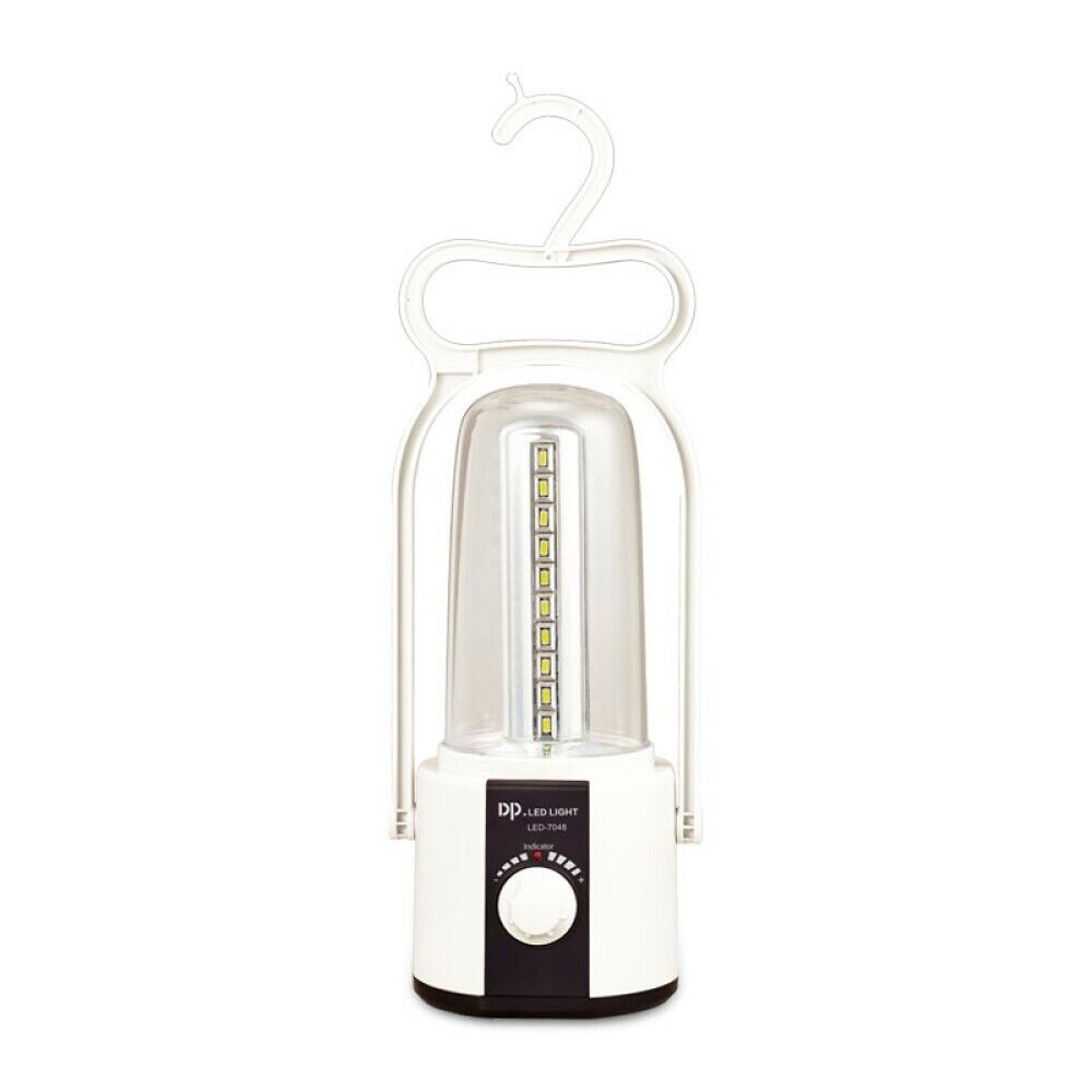 Lampada lanterna luce di emergenza 40 LED ricaricabile portatile campeggio 7048