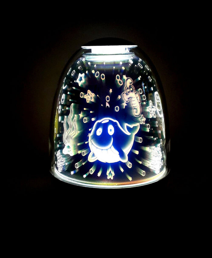 Lampada proiettore luce led notturna effetti vari per bambini cassa bluetooth K2