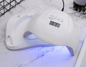 Lampada unghie UV 54W fornetto unghie 36 led nail art ricostruzione SUN X