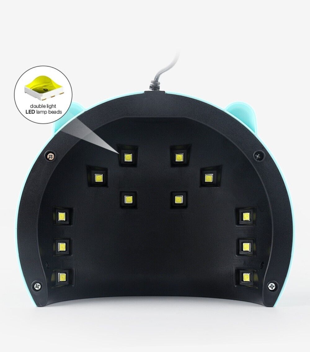 Lampada unghie uv 58w fornetto unghie a led nail art ricostruzione USB TX-8485