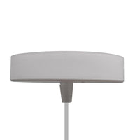 Lampadario industriale LED E27 cappello strega pendente vintage minimal tromba luce tavolo cucina pizzeria ristorante 230V BIANCO