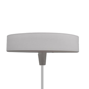 Lampadario industriale LED E27 cappello strega pendente vintage minimal tromba luce tavolo cucina pizzeria ristorante 230V BIANCO
