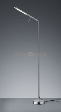 FILIGRAN PIANTANA LED 6,5W 700lm, 3000K DIMMERABILE ORIENTABILE ACCIAIO H.162CM NICHEL OPACO