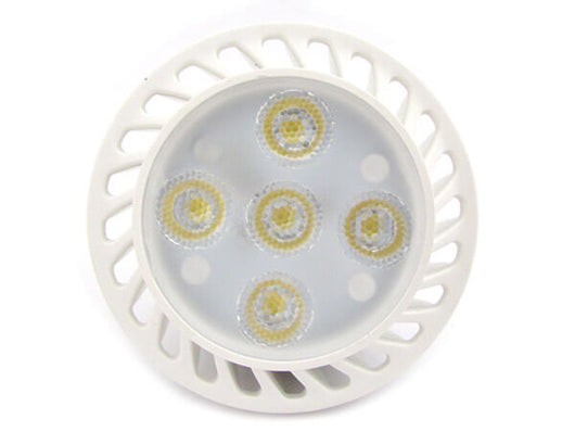 Lampadina LED Dicroica MR16 GU5.3 AC/DC 12V 5W=40W Bianco Naturale 45 Gradi 5 Smd 2835 Da 1W