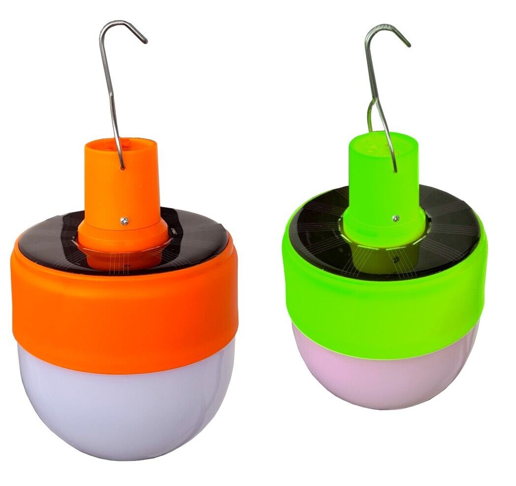 Lampadina Lampada Luce Led Lampada Emergenza Campeggio con pannelo solare