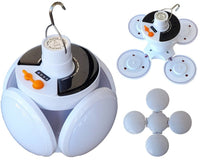 Lampadina emergenza pannello solare ricaricabile deformabile 6500K EA-94439