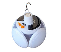 Lampadina emergenza pannello solare ricaricabile deformabile 6500K EA-94439