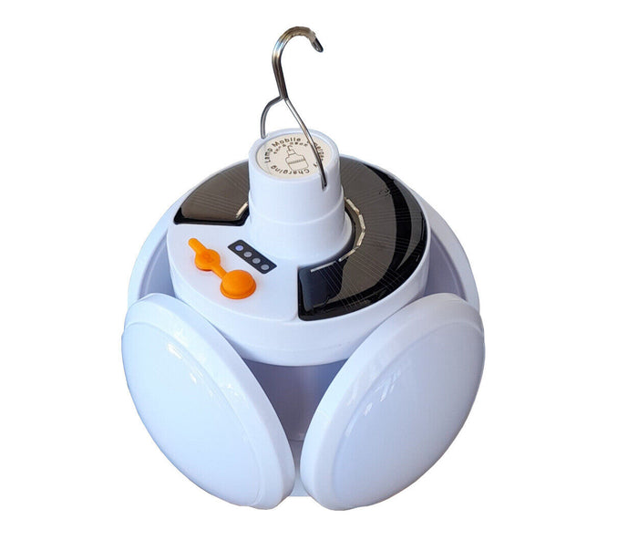 Lampadina emergenza pannello solare ricaricabile deformabile 6500K EA-94439