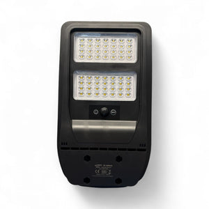 Lampione solare LED 100W con sensore crepuscolare e telecomando – Luce Naturale 4000K IP65