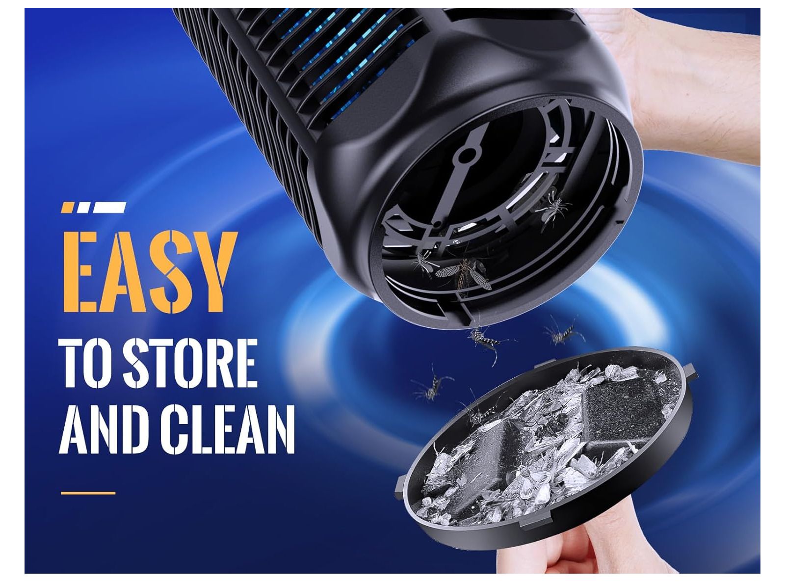 Lanterna Bug Zapper 20 W UV Antizanzare 80 m² Interni/Esterni – Zanzare, Mosche, Vespe