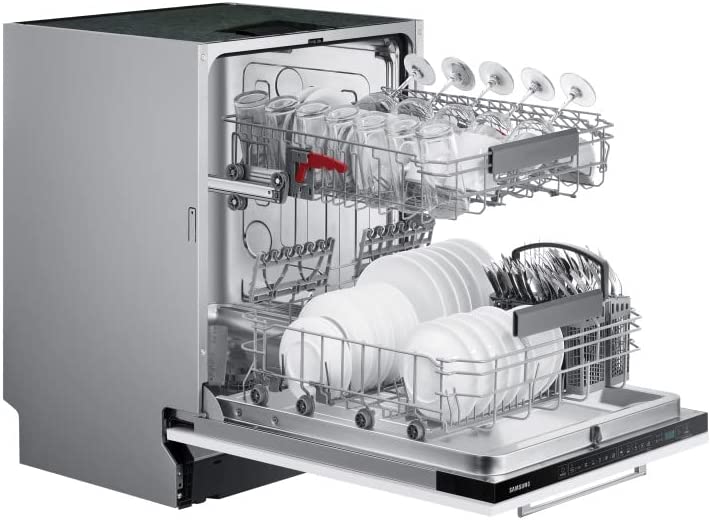 Lavastoviglie samsung dw60a6080bb da incasso a scomparsa totale serie 6500 classe e 13 coperti 7 programmi