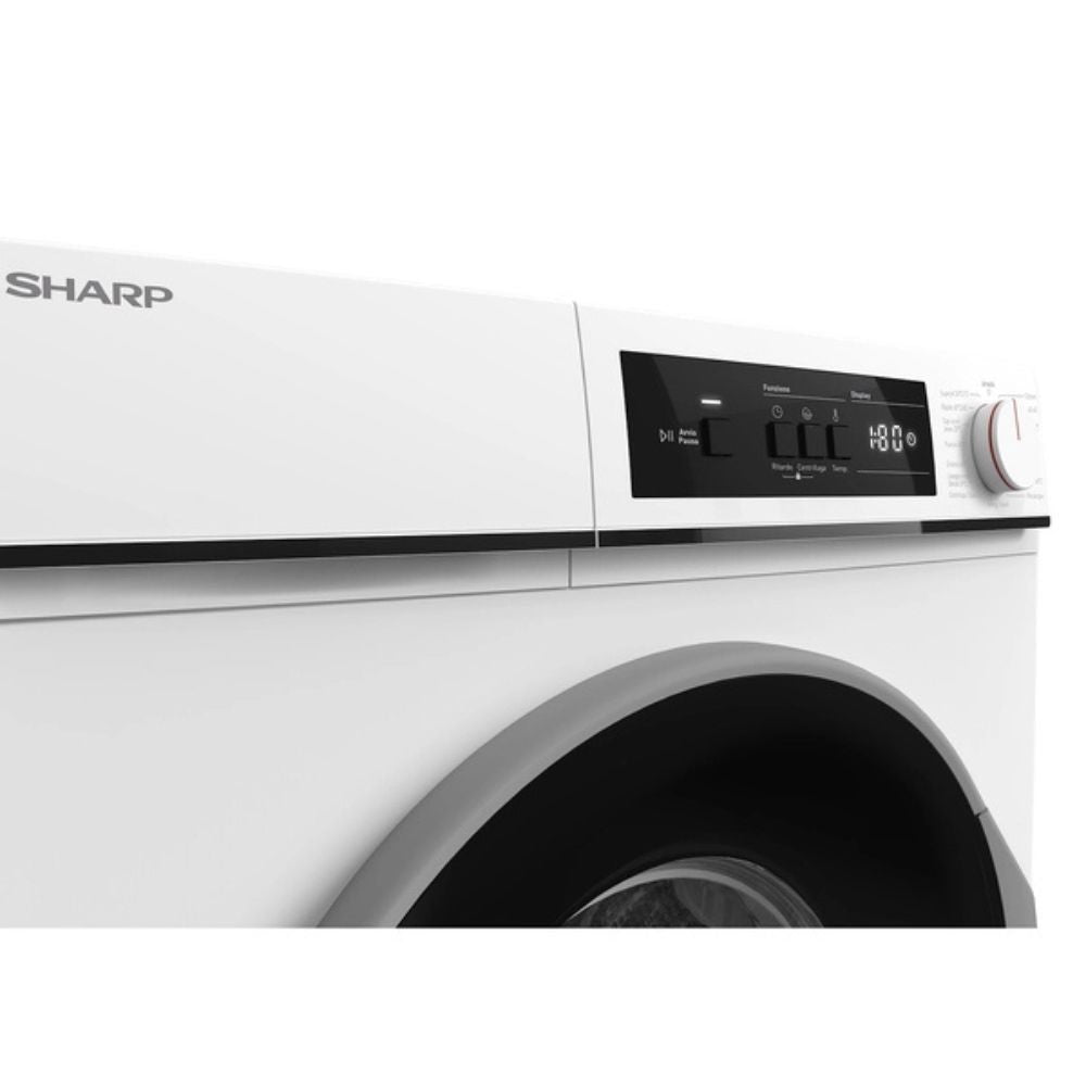 Lavatrice Sharp ESNFA014BW1NA 10 kg. 1400 giri classe A bianco