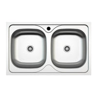 Lavello 79x50 Classic 170 incasso doppia vasca