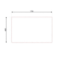 Lavello 79x50 Classic 170 incasso doppia vasca
