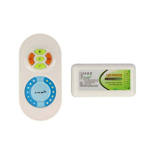 Led Controller Dimmer CCT 2 Canali Color Temperature Adjustable Led Controller Telecomando RF 12V 24V 12A