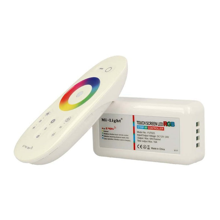 Led Controller Dimmer RGB Telecomando RF 2,4G Touch 12V 24V 6AX3