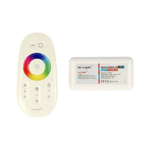 Led Controller Dimmer RGB Telecomando RF 2,4G Touch 12V 24V 6AX3